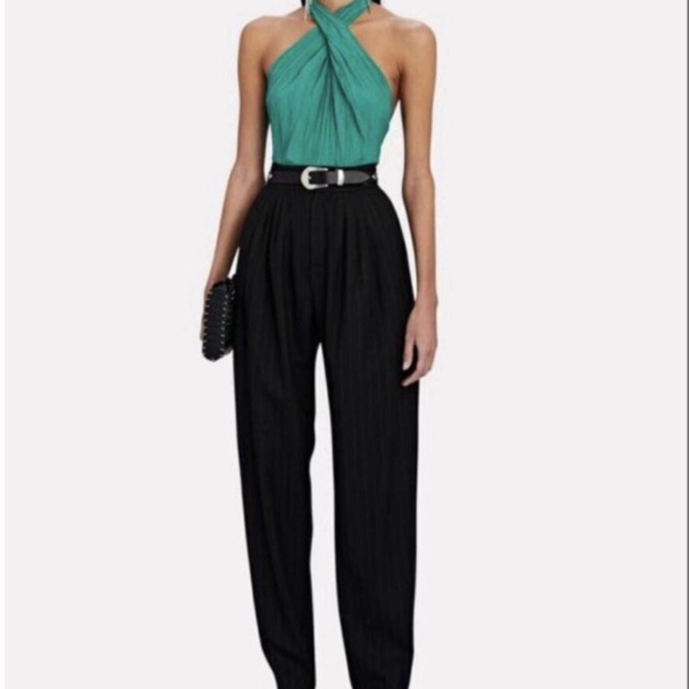 🟣 BOGO! A.L.C. Rio Cross Front Plissé Top